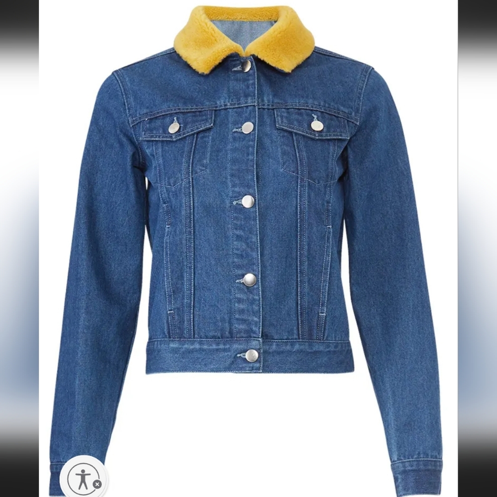 Samantha Sipos Babe Denim Jacket, RTR design, SZ medium